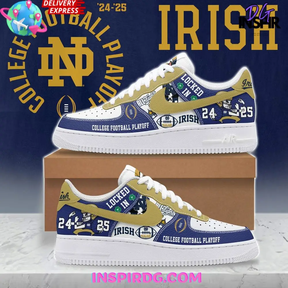 Notre Dame Fighting Irish College Football Playoff 2024-25 Air Force 1