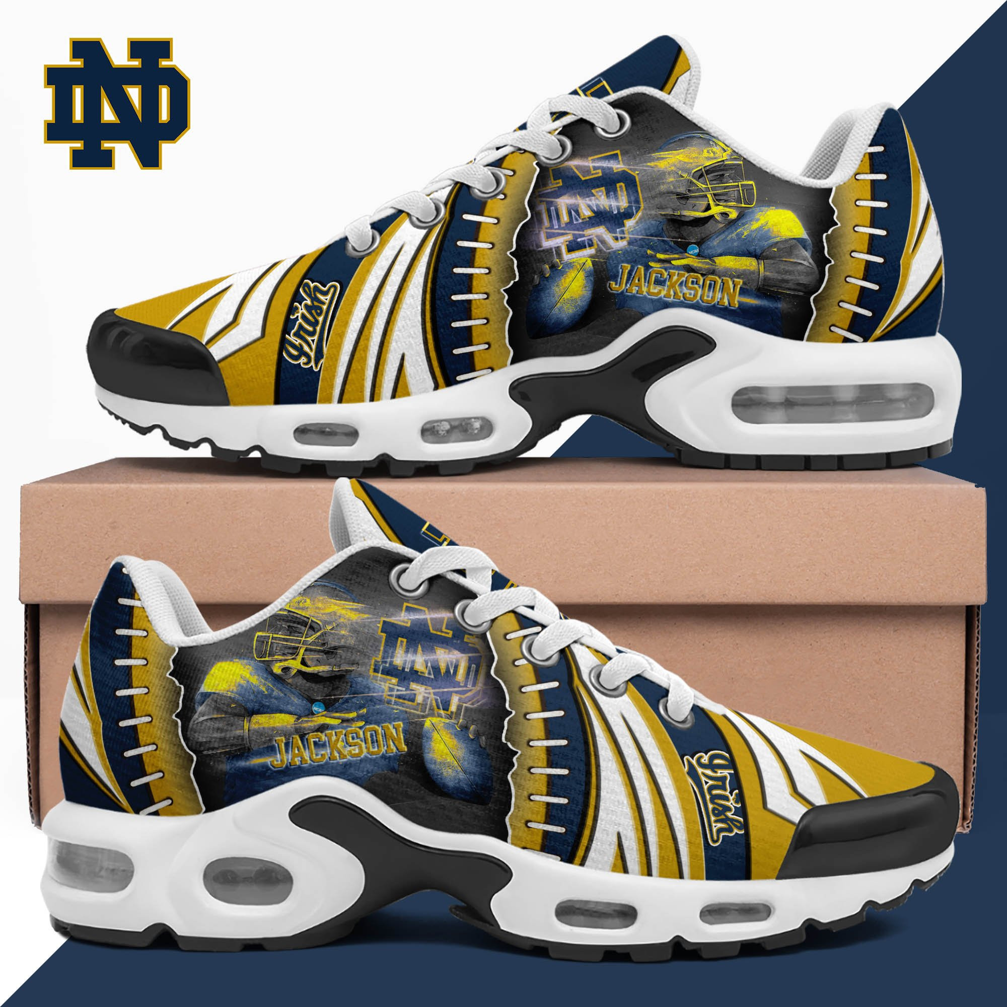 Notre Dame Fighting Irish Shoes 2026 Version Custom Your Name 919