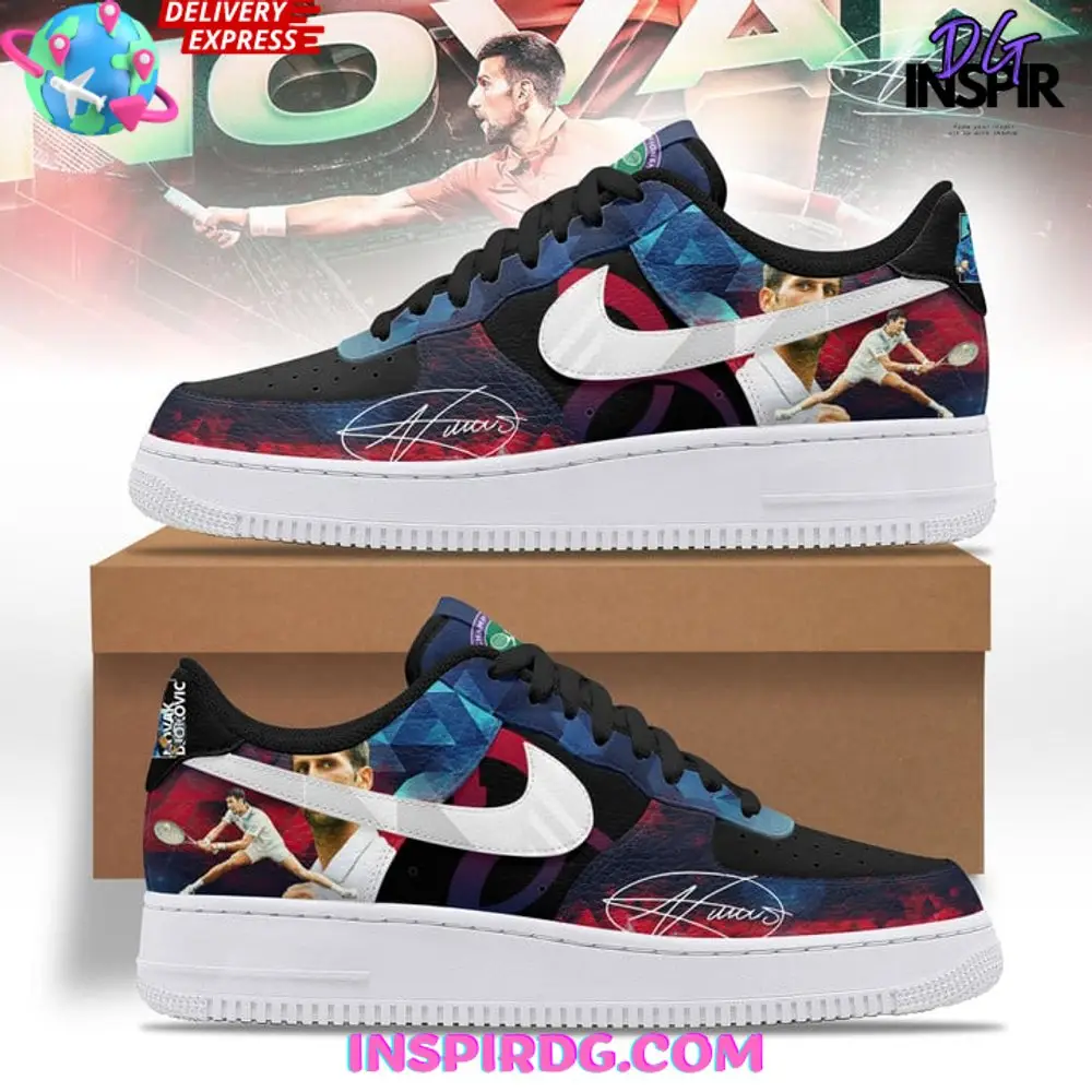 Novak Djokovic Collab Air Force 1 Shoes Novak Djokovic Collab Air Force 1 Shoes - Image 1