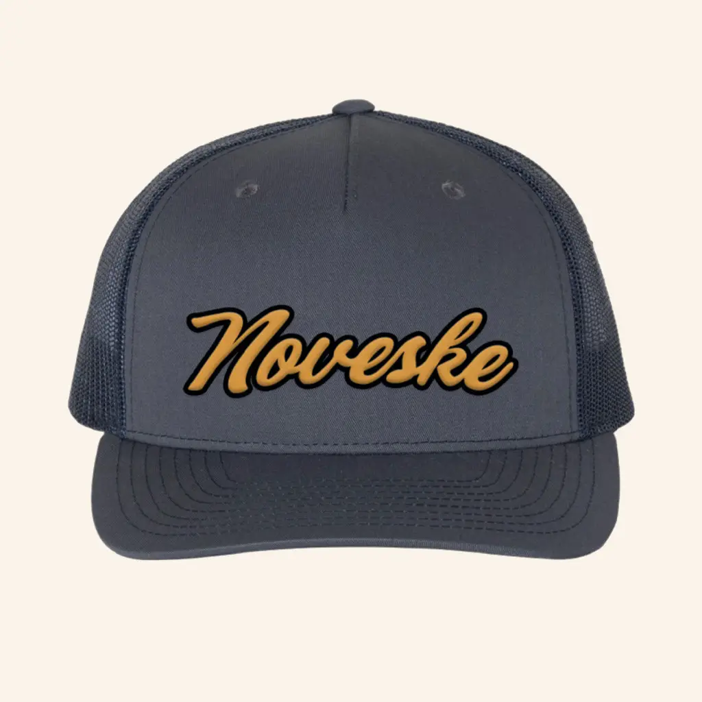 Noveske Merch Embroidered Noveske Trucker Hat Unique Christmas Gifts For Him - WearandDecor