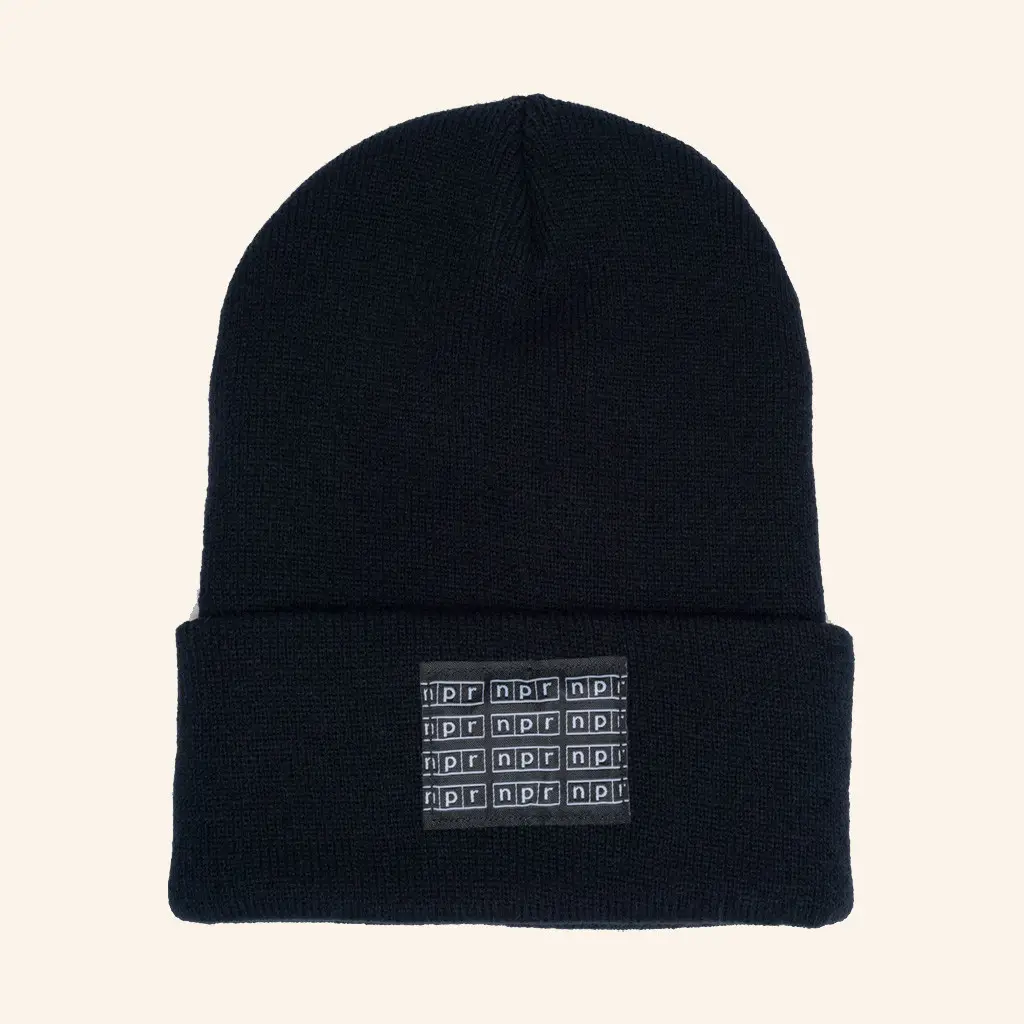 NPR Merch NPR Black Beanie Good Christmas Gifts For Boyfriend -WearandDecor
