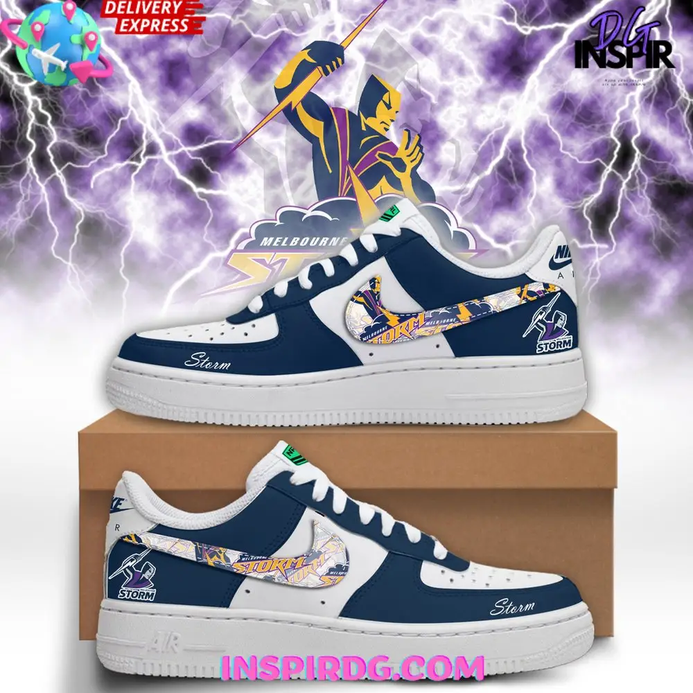 NRL Melbourne Storm Limited Edition Air Force 1