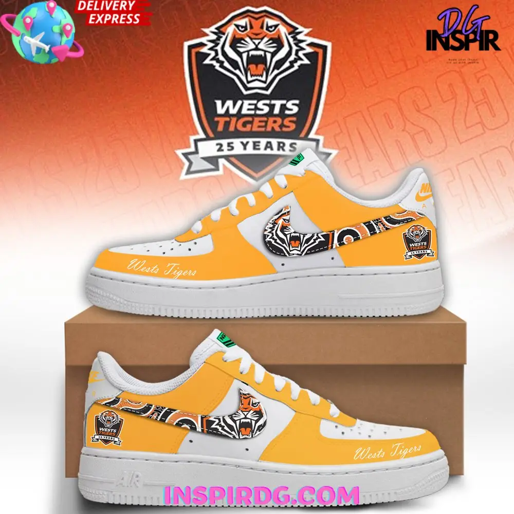 NRL Wests Tigers 25 Years Air Force 1