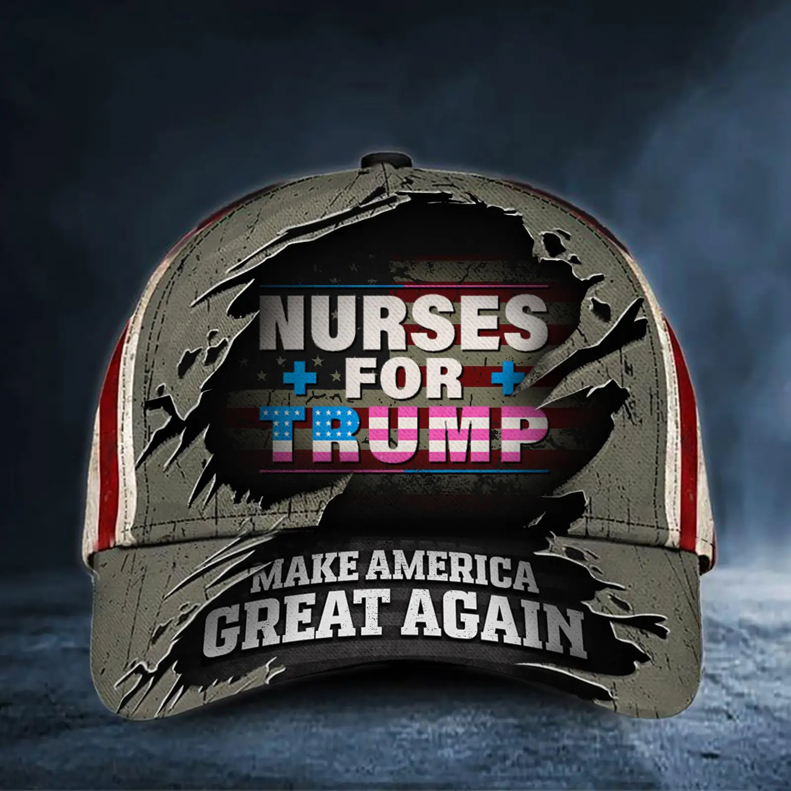Nurses For Trump 2024 Hat Make America Great Again Trump Hat Best Gifts For Nurses