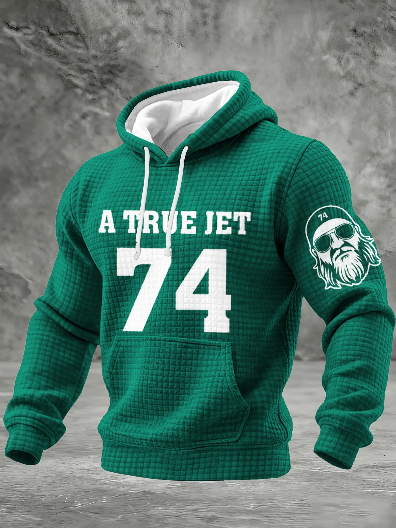 NY Jets Nick Mangold A True Jet 74 Hoodie Mangold Memorial Apparel Football Fan Gifts