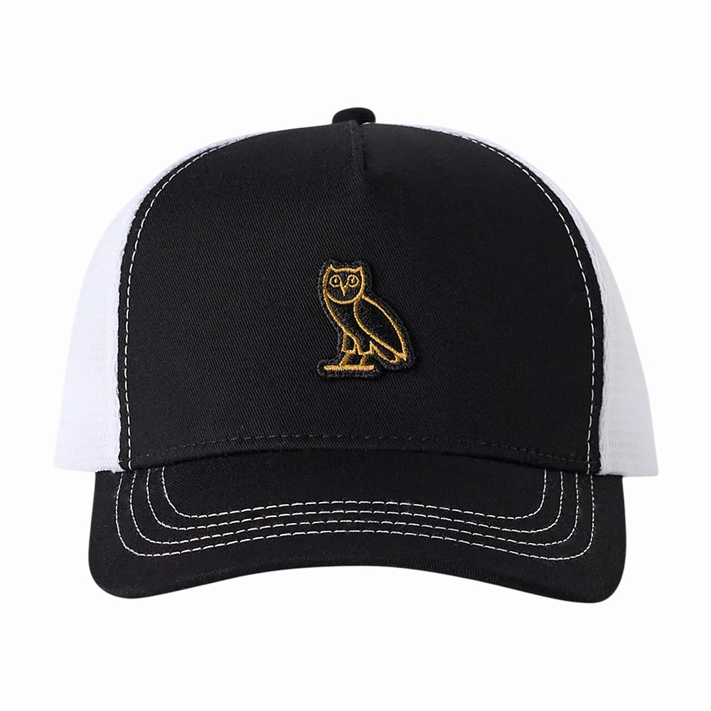 October’s Very Own Owl Logo Graphic Trucker Hat OVO Merch Unique Gift For Friends October’s Very Own Owl Logo Graphic Trucker Hat OVO Merch Unique Gift For Friends - Image 1