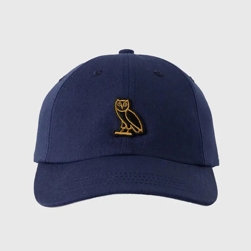 October's Very Own Merch Embroidered Navy Hat OVO Hat Husband Christmas Gift Ideas - WearandDecor