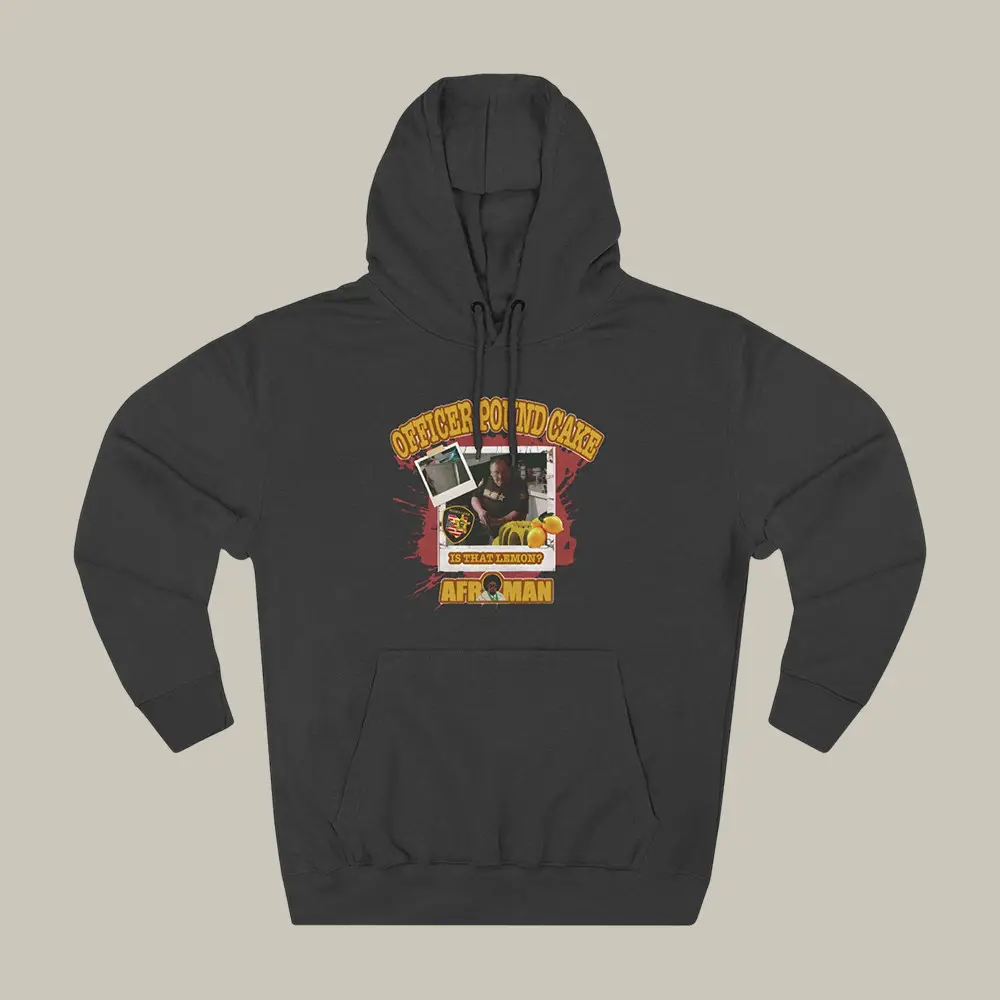 Officer Pound Cake Afroman Hoodie Rap Music Apparel Afroman Lover Gift Officer Pound Cake Afroman Hoodie Rap Music Apparel Afroman Lover Gift - Image 1