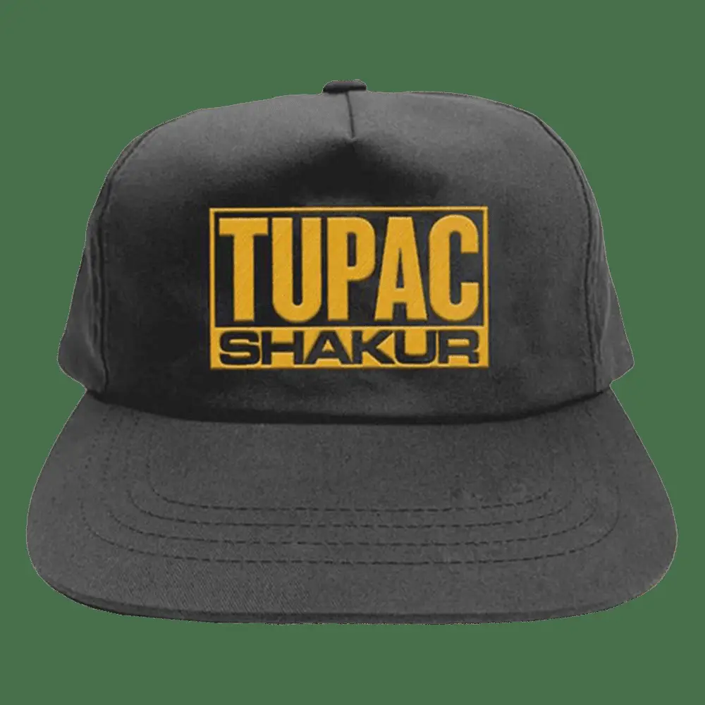 Official 2pac Merch Tupac Shakur Hat Snapback Great Father's Day Gifts -WearandDecor