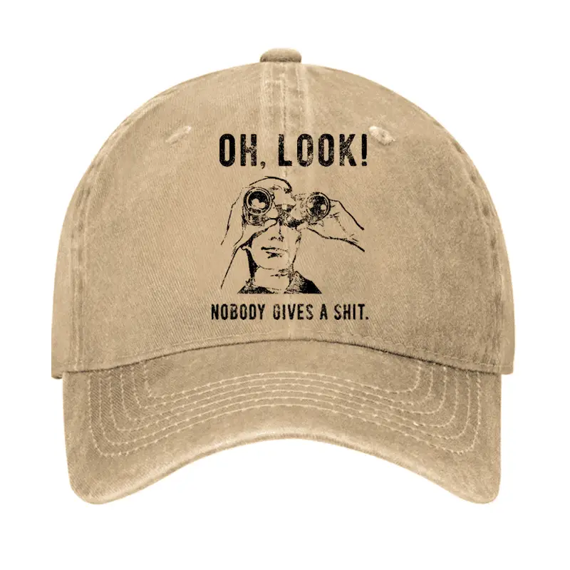 OH Look Nobody Gives A Shit Cap Hilarious Men’s Shirt – Funny Saying Graphic Tee OH Look Nobody Gives A Shit Cap Hilarious Men’s Shirt – Funny Saying Graphic Tee - Image 1