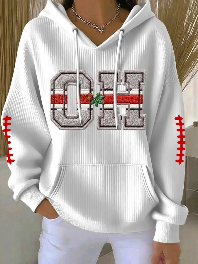 Ohio State Buckeyes Merch Hoodie Ohio Football Gameday Clothing Unique Football Gifts Ohio State Buckeyes Merch Hoodie Ohio Football Gameday Clothing Unique Football Gifts - Image 1