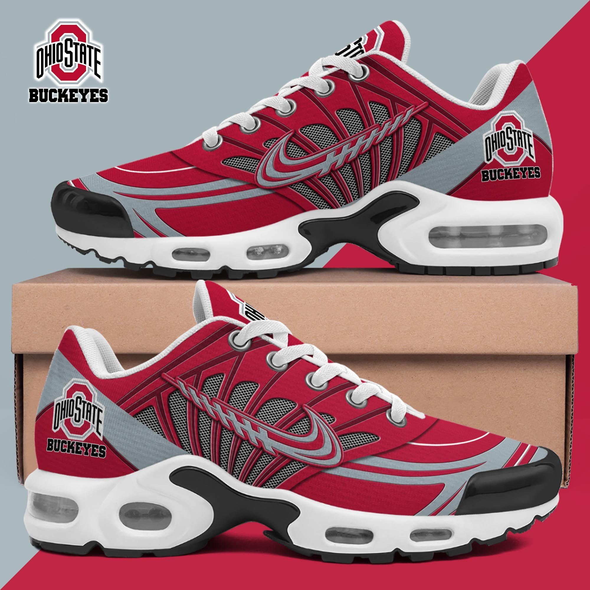 Ohio State Buckeyes Shoes 2026 Version Custom Name 135