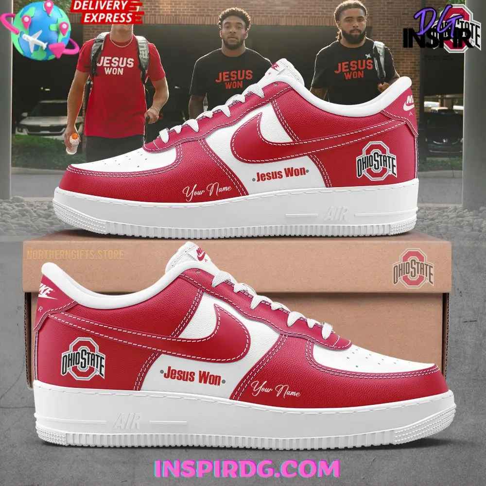 Ohio State Football Jesus Won 2024 Air Force 1
