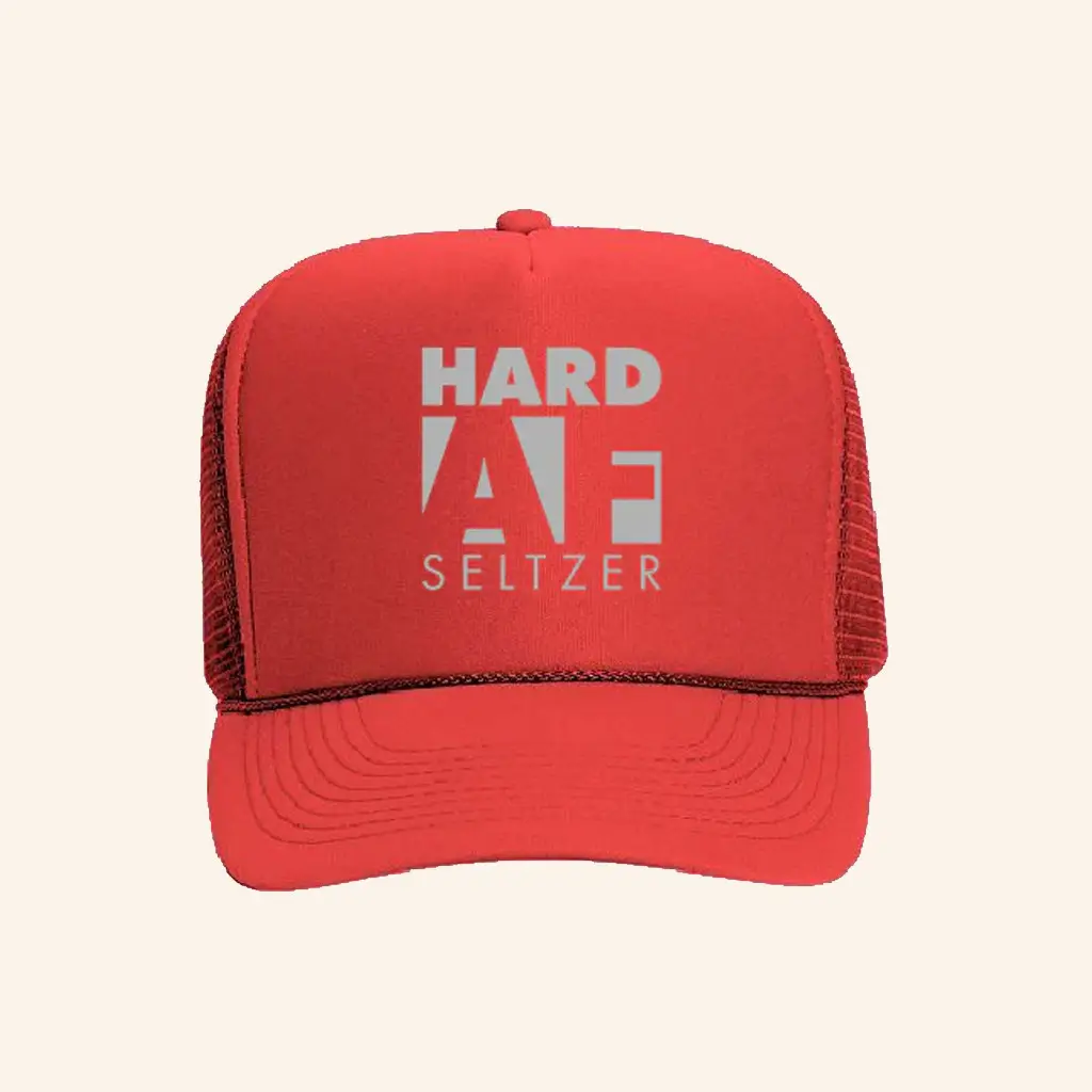 Ohio State Hard AF Trucker Hat Hard AF Seltzer Cap Gift Ideas For Boyfriend - WearandDecor