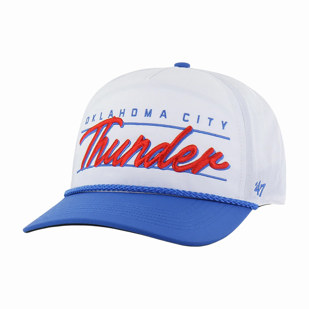 OKC Thunder Basketball Team Rope Hat 2026 NBA Playoffs Merch Cool Gift For Boyfriend OKC Thunder Basketball Team Rope Hat 2026 NBA Playoffs Merch Cool Gift For Boyfriend - Image 1