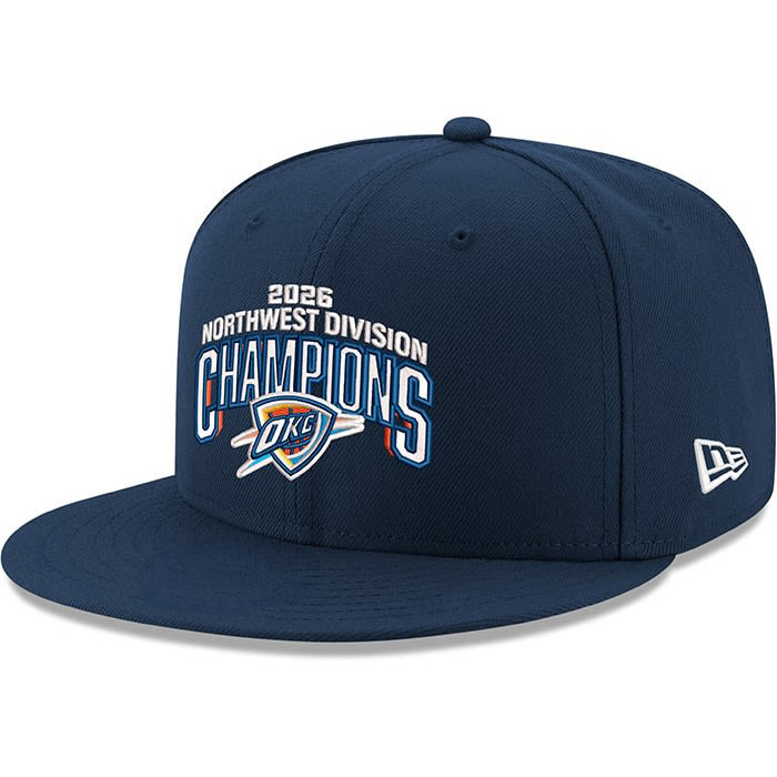 Oklahoma City Thunder 2026 NBA Division Champions Snapback Hat NBA Playoffs 2026 Merch Oklahoma City Thunder 2026 NBA Division Champions Snapback Hat NBA Playoffs 2026 Merch - Image 1