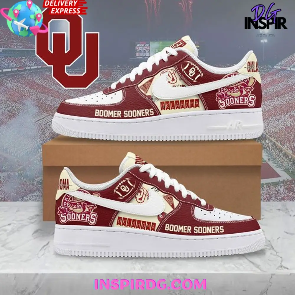 Oklahoma Sooners Boomer Limited Edition Air Force 1