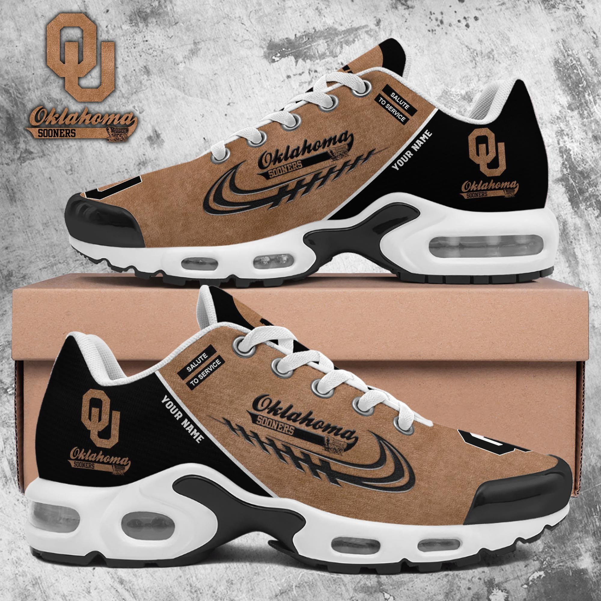 Oklahoma Sooners Shoes 2026 Version Custom Name, Shoes For Football Fans, Fan Gifts Ph637 Oklahoma Sooners Shoes 2026 Version Custom Name, Shoes For Football Fans, Fan Gifts Ph637 - Image 1