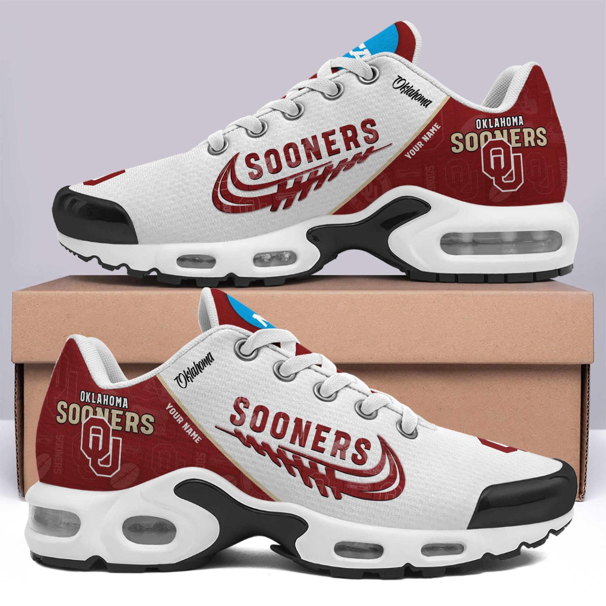 Oklahoma Sooners Shoes Custom Your Name 2026 Version 203