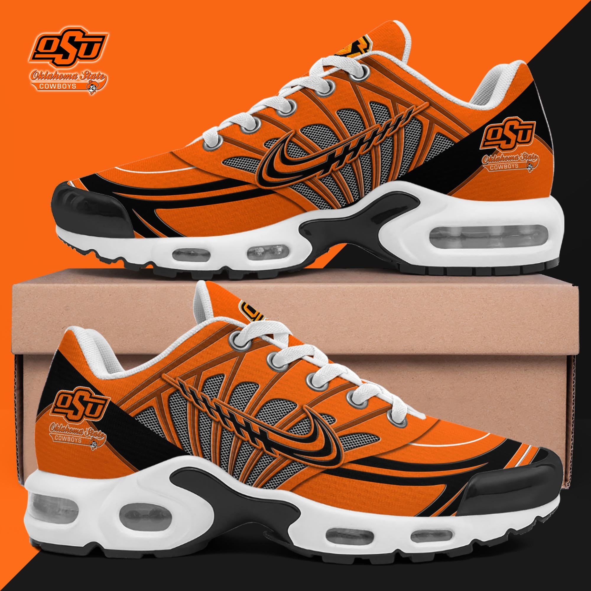 Oklahoma State Cowboys Shoes 2026 Version Custom Name 135