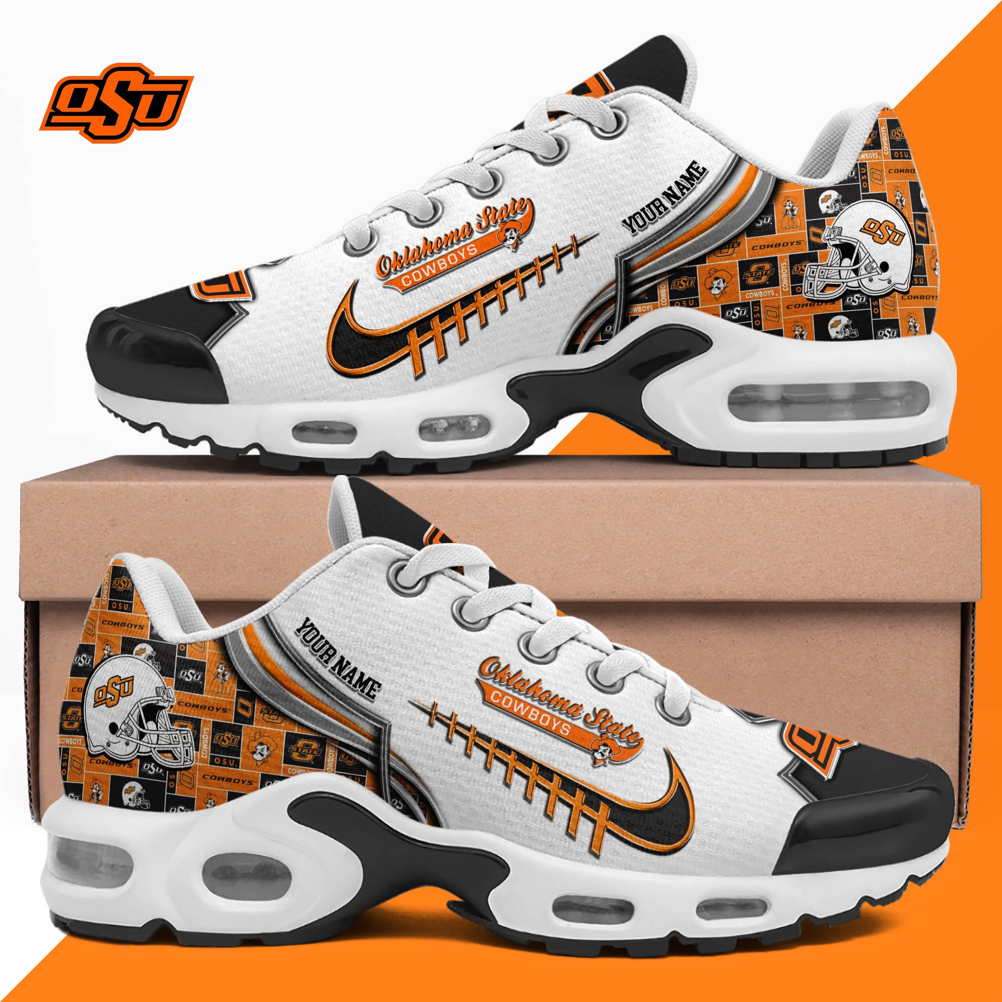 Oklahoma State Cowboys Shoes 2026 Version Custom Your Name 642