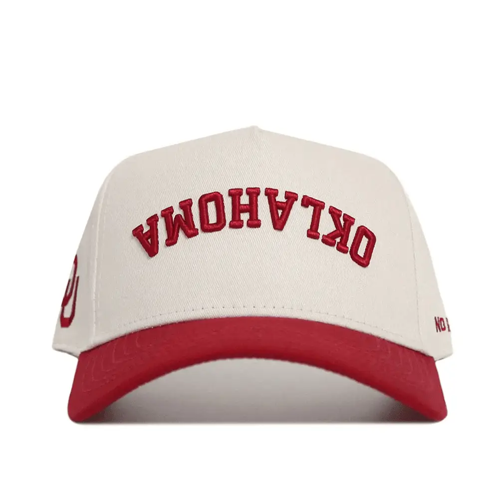 Oklahoma Upside Down Hat Trend Oklahoma Reversed Hat Oklahoma Merch Bonus Dad Gifts -WearandDecor