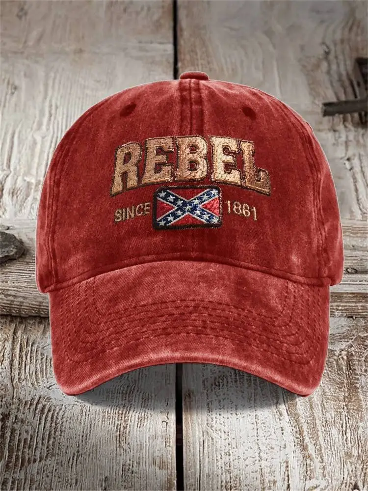 Old Dixie Hat Vintage Southern Cross Hat Gifts For Men Women -WearandDecor