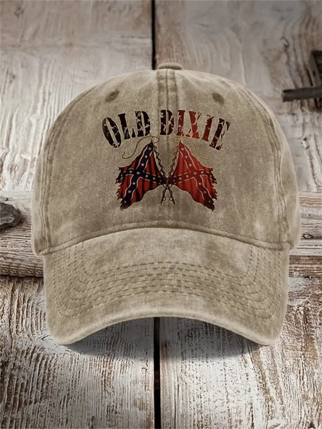 Old Dixie Hat Vintage Southern Pride Hat Good Gifts For Boyfriend -WearandDecor