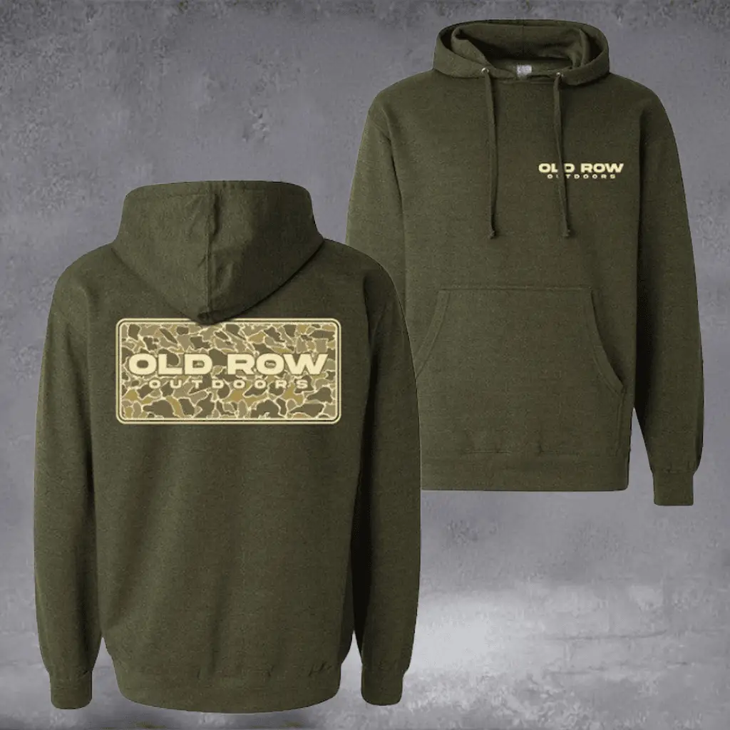 Old Row Outdoors 80s Camo Hoodie Camouflage Pattern Design Mens Apparel Gift for Him Old Row Outdoors 80s Camo Hoodie Camouflage Pattern Design Mens Apparel Gift for Him - Image 1