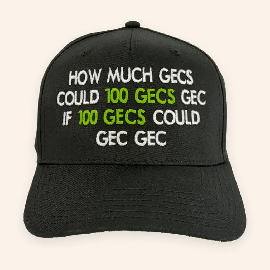 Oldschoolhats Merch How Much Gecs Embroidered Hat Gifts For Him -WearandDecor