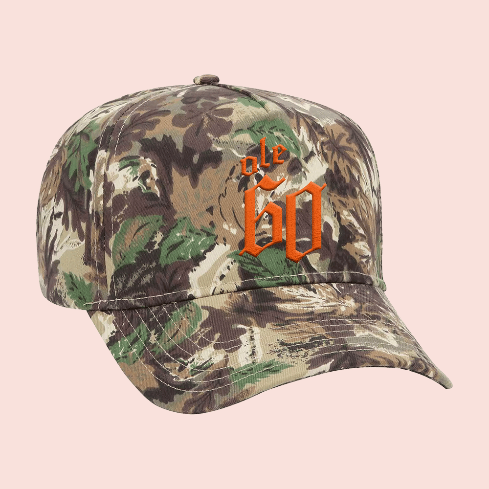 Ole 60 Camo Hat Music Concert Baseball Cap Present Idea For Ole 60 Lovers