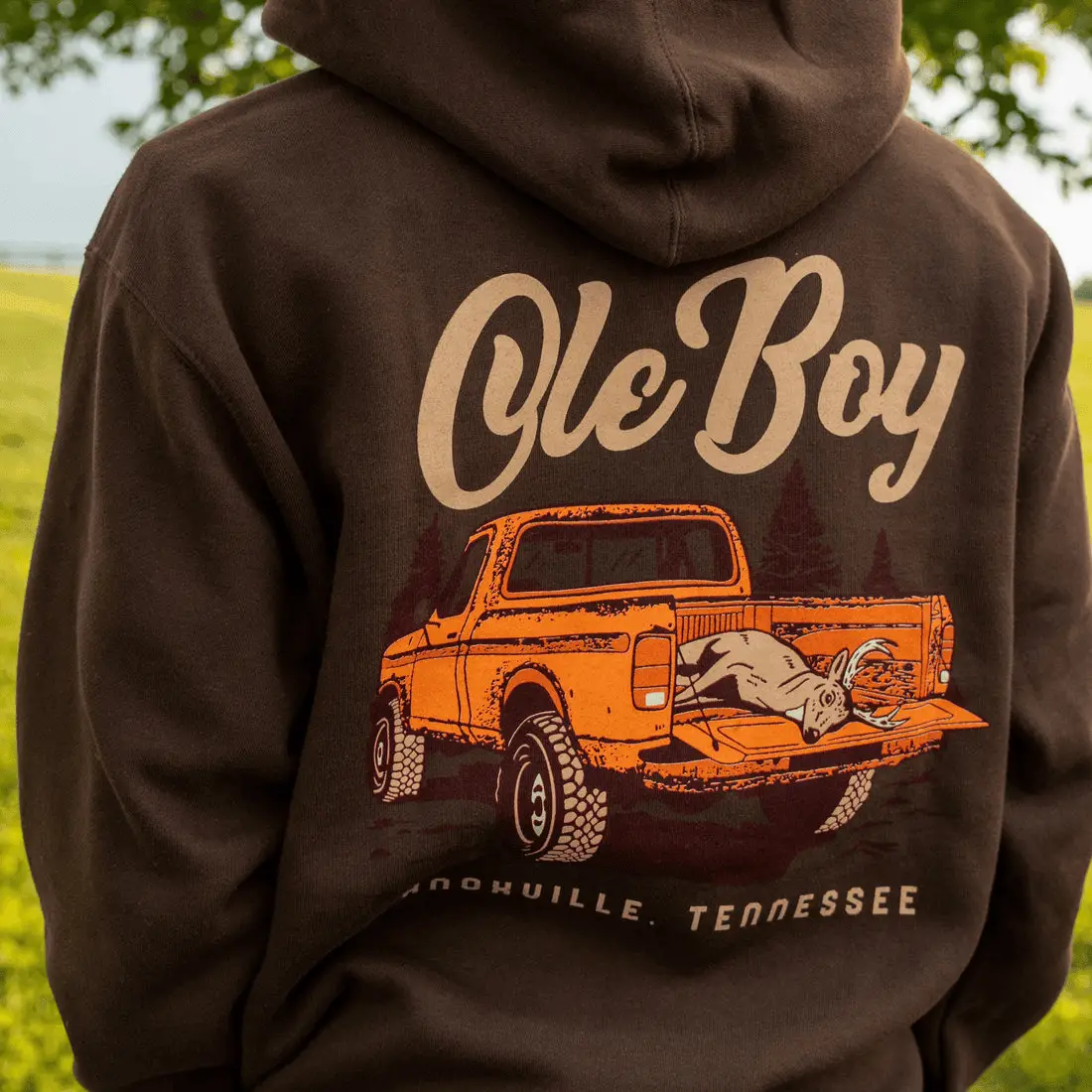 OLE BOY Tailgate Trophy Hoodie Hunting Spirit Best Gift for Deer Hunters