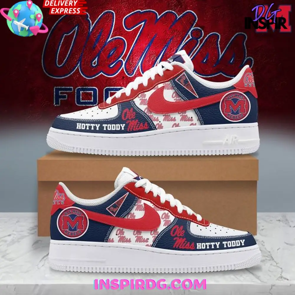 Ole Miss Rebels Hotty Toddy Air Force 1