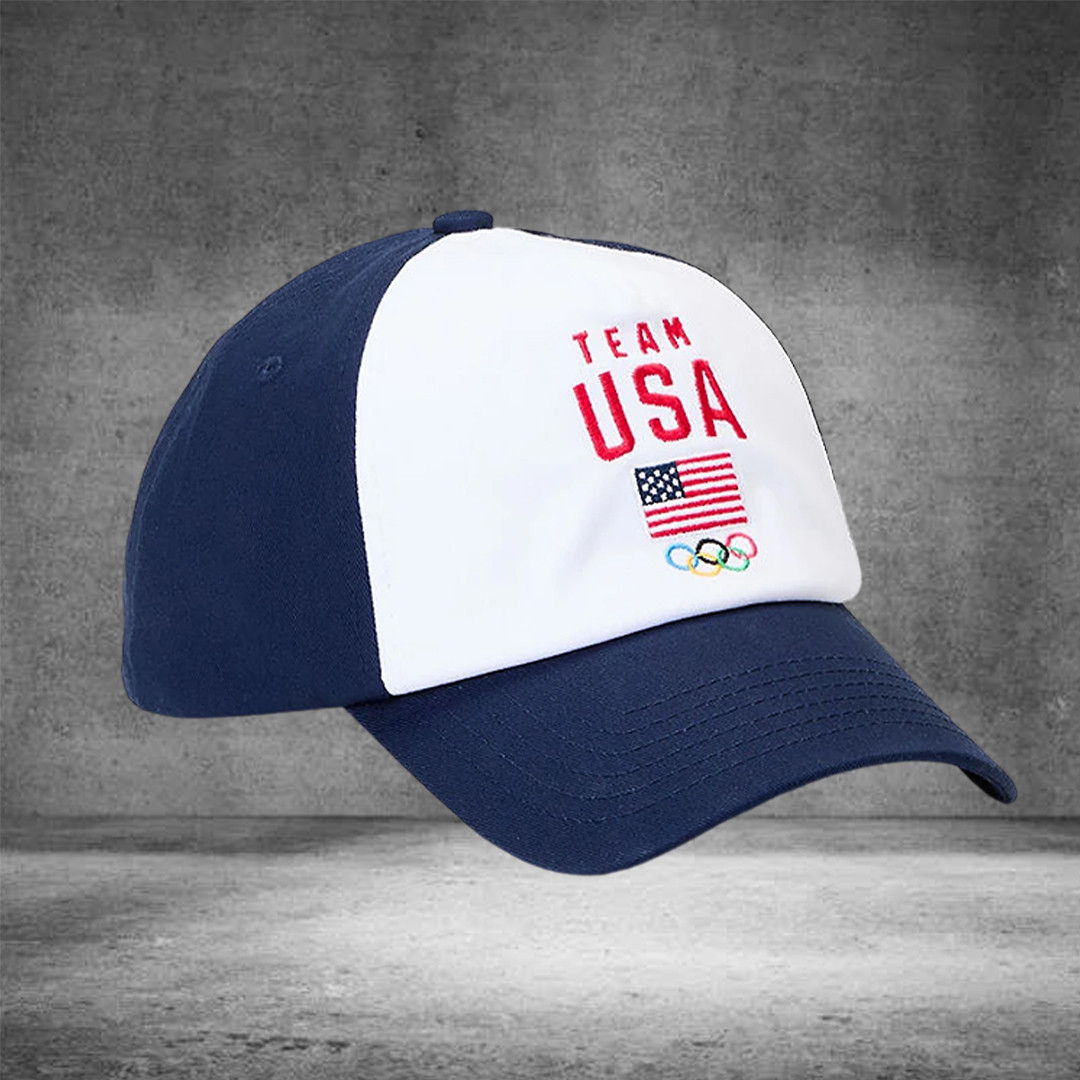 Olympics Milano Cortina Team USA Embroidered Snapback Hat Gift for Best Friend