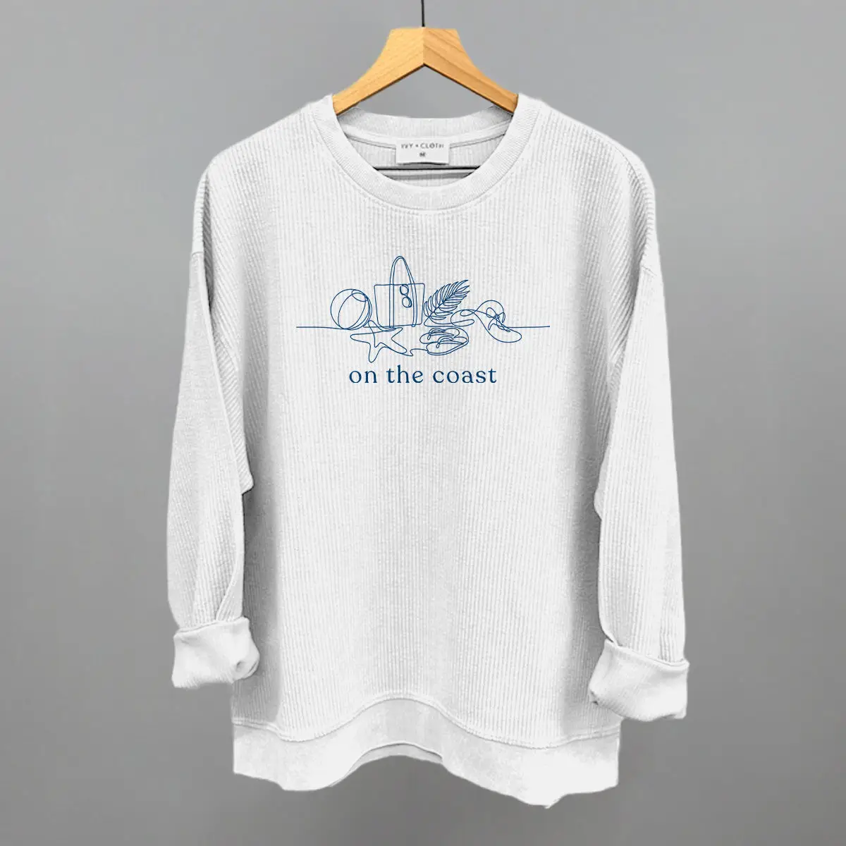 On The Coast Sweatshirt Trendy Summer Drink Apparel Summer Party Gift