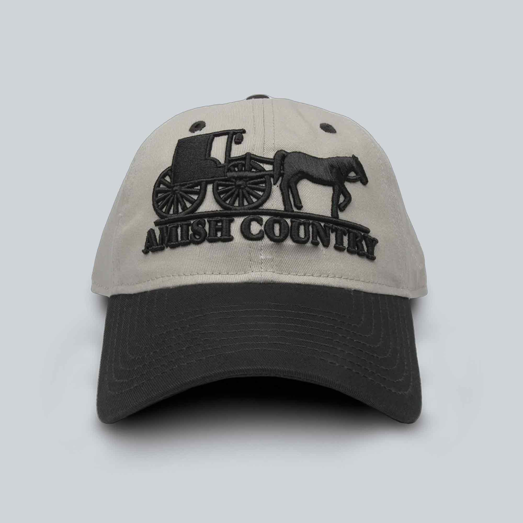 Online Ceramics Merch Amish Country Hat Embroidered Farm Wagon Baseball Cap Country Style