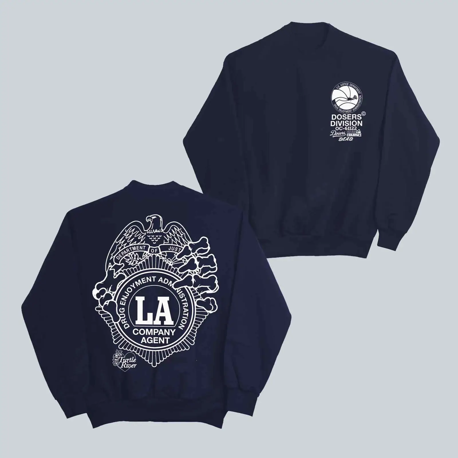 Online Ceramics Merch Dosers Division Sweatshirt Streetwear Lovers Apparel Menswear