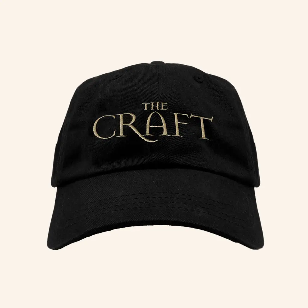 Online Ceramics Merch Embroidered The Craft Logo Black Hat Christmas Gift Ideas For Dad -WearandDecor