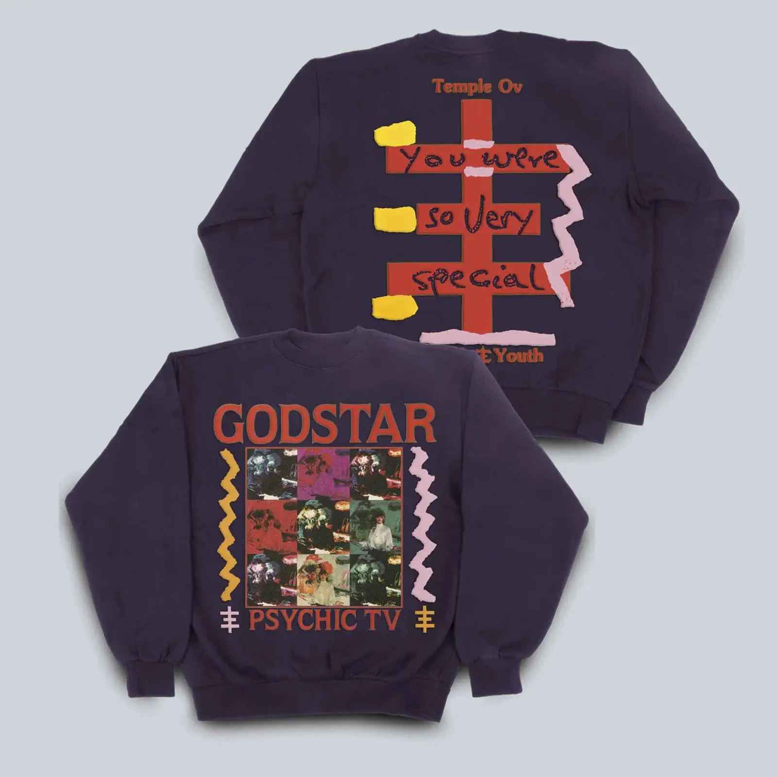 Online Ceramics Merch Genesis P Orridge Godstar Sweatshirt Psychedelic Clothes Gifts For Him