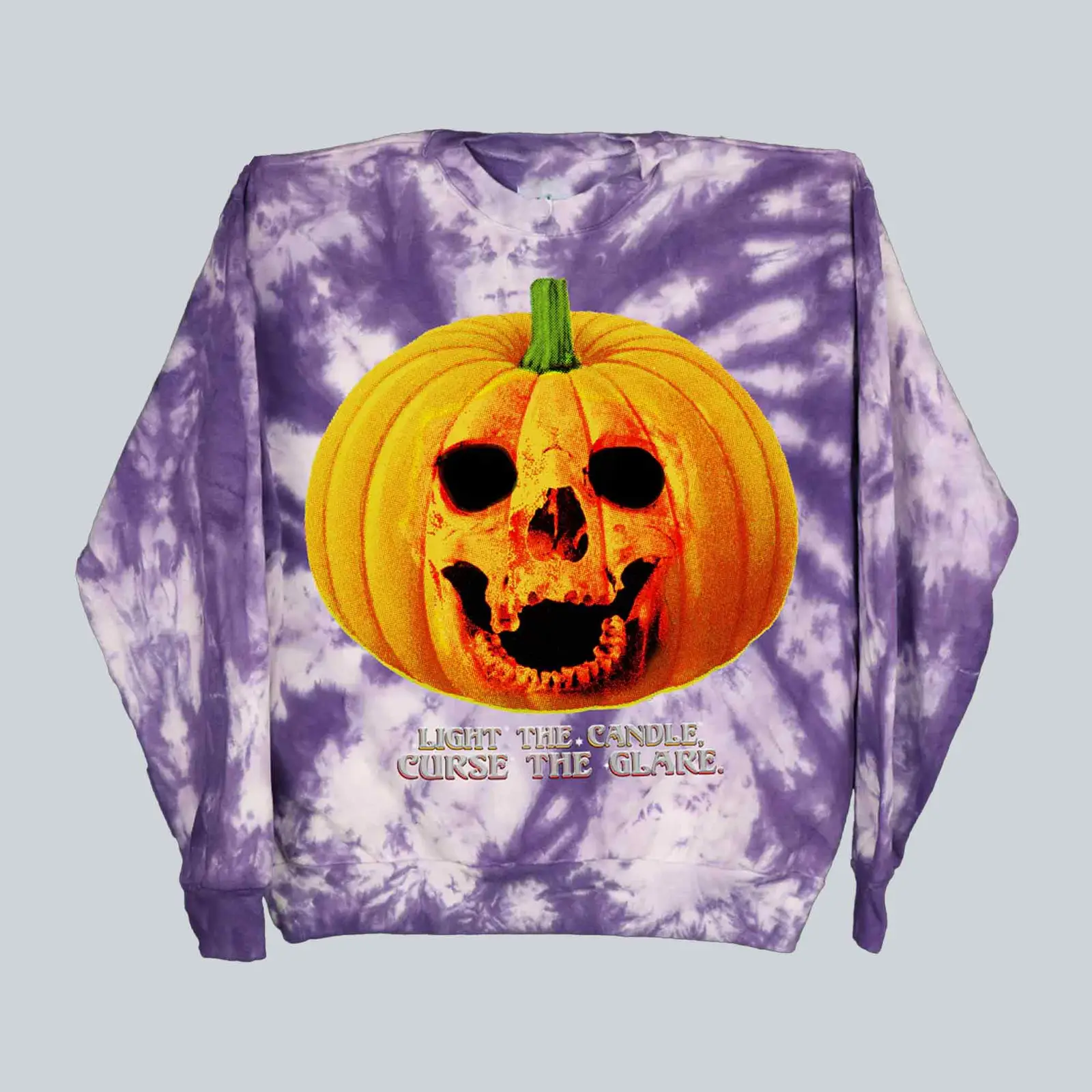 Online Ceramics Merch Halloween Pumpkin Tie Dye Sweatshirt Gift For Him Her