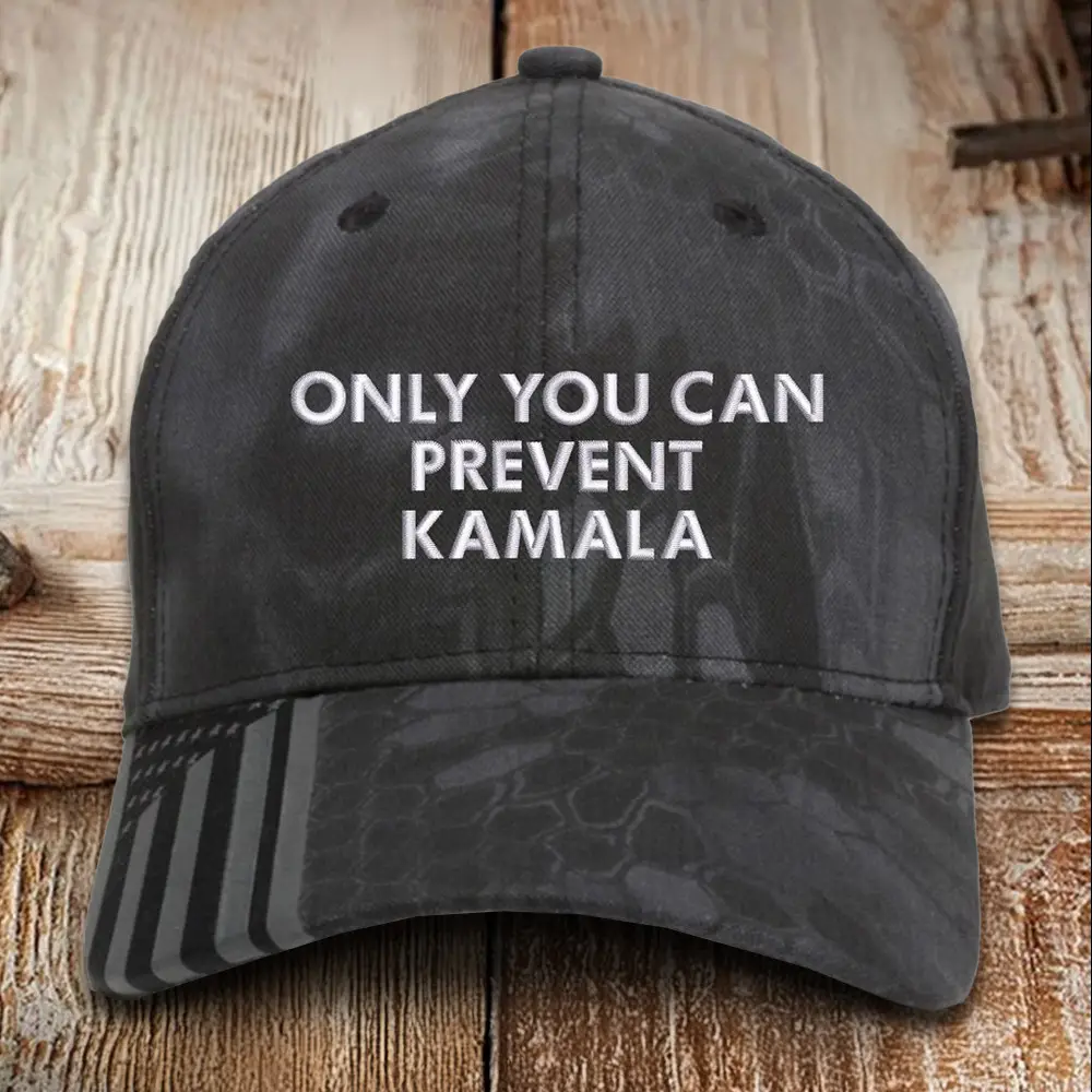 Only You Can Prevent Kamala Embroidered Hat Trump 2024 Hat Donald Trump Campaign Merch