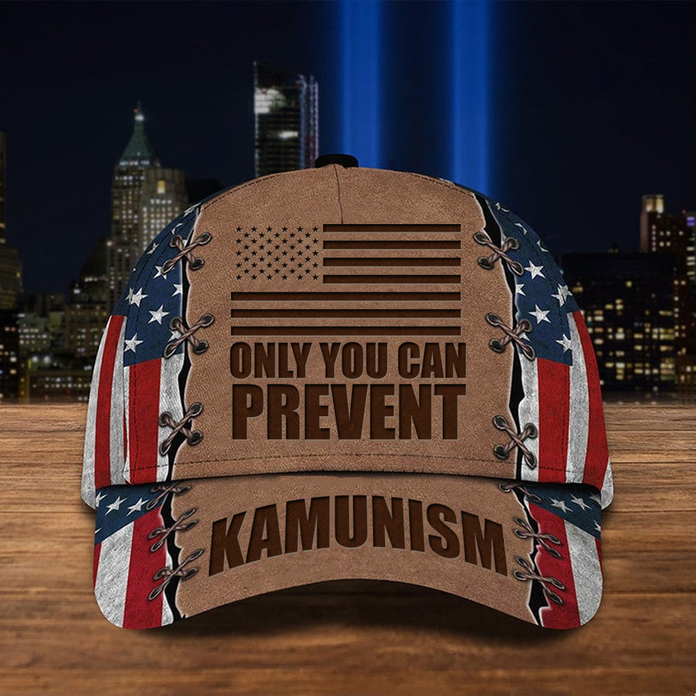 Only You Can Prevent Kanunism Hat USA Patriotic Hat MAGA Merchandise Only You Can Prevent Kanunism Hat USA Patriotic Hat MAGA Merchandise - Image 1