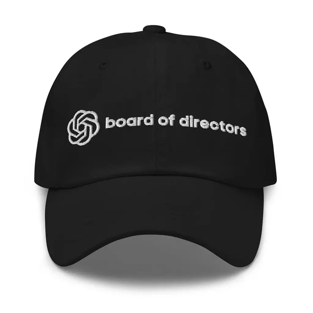 OpenAI Merch OpenAI Board Of Directors Embroidered Hat Gifts Ideas For Dad