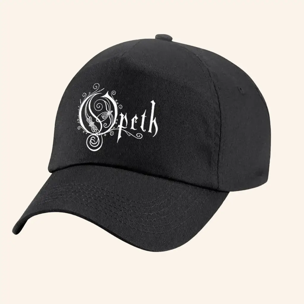 Opeth Merch Embroidered Logo Baseball Hat Opeth Hat Husband Christmas Gift Ideas Opeth Merch Embroidered Logo Baseball Hat Opeth Hat Husband Christmas Gift Ideas - Image 1