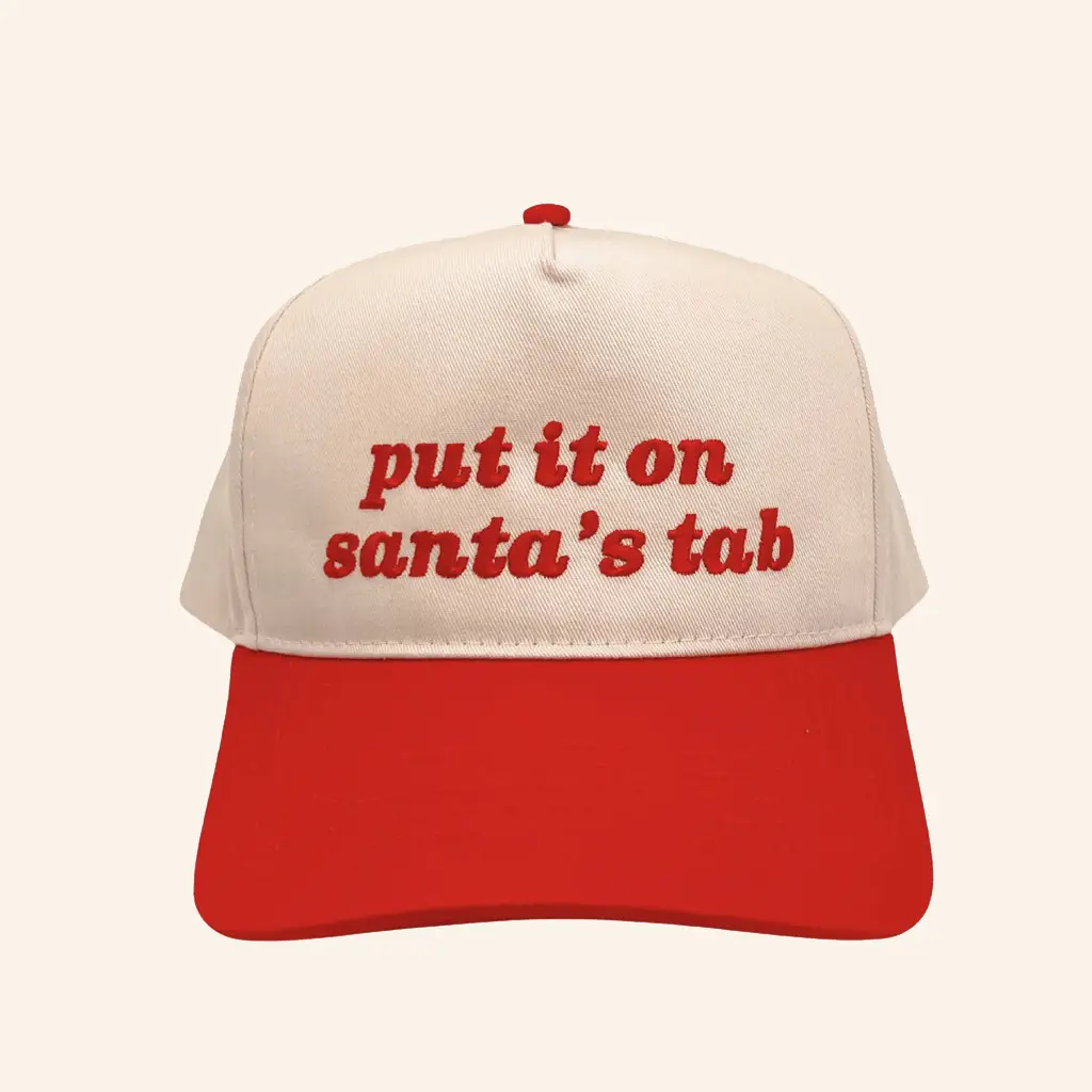 Opry Merch Put It On Santa’s Tab Embroidered Hat Best Christmas Gifts For Boyfriend -WearandDecor
