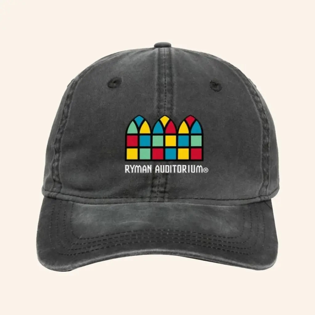 Opry Merch Ryman Colorful Windows Embroidered Hat Best Christmas Gifts For Dad -WearandDecor