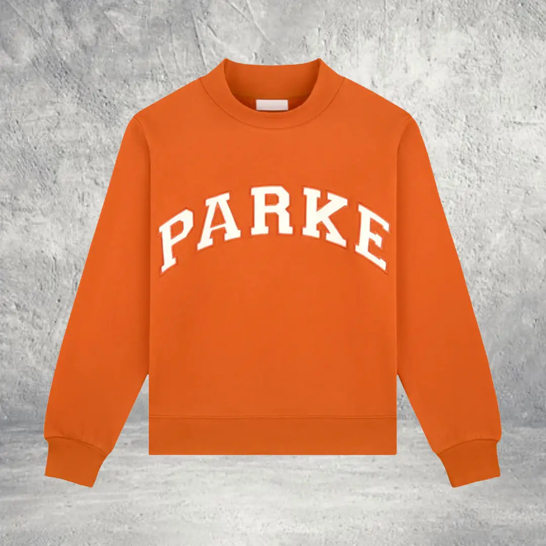 Orange Parke Sweatshirt Back to School Varsity Parke Merch Birthday Gift Ideas