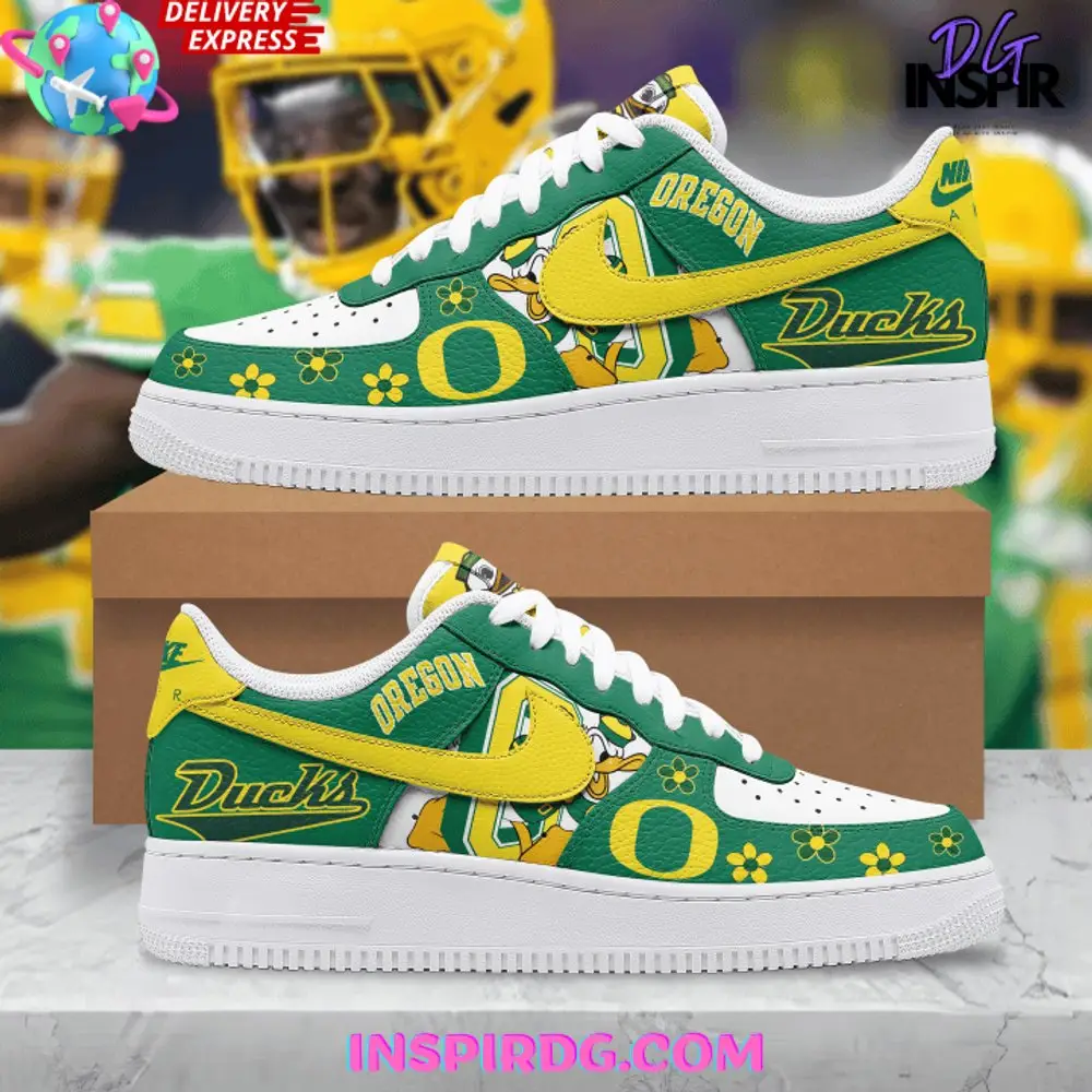 Oregon Ducks x Donald Duck Limited Edition Air Force 1