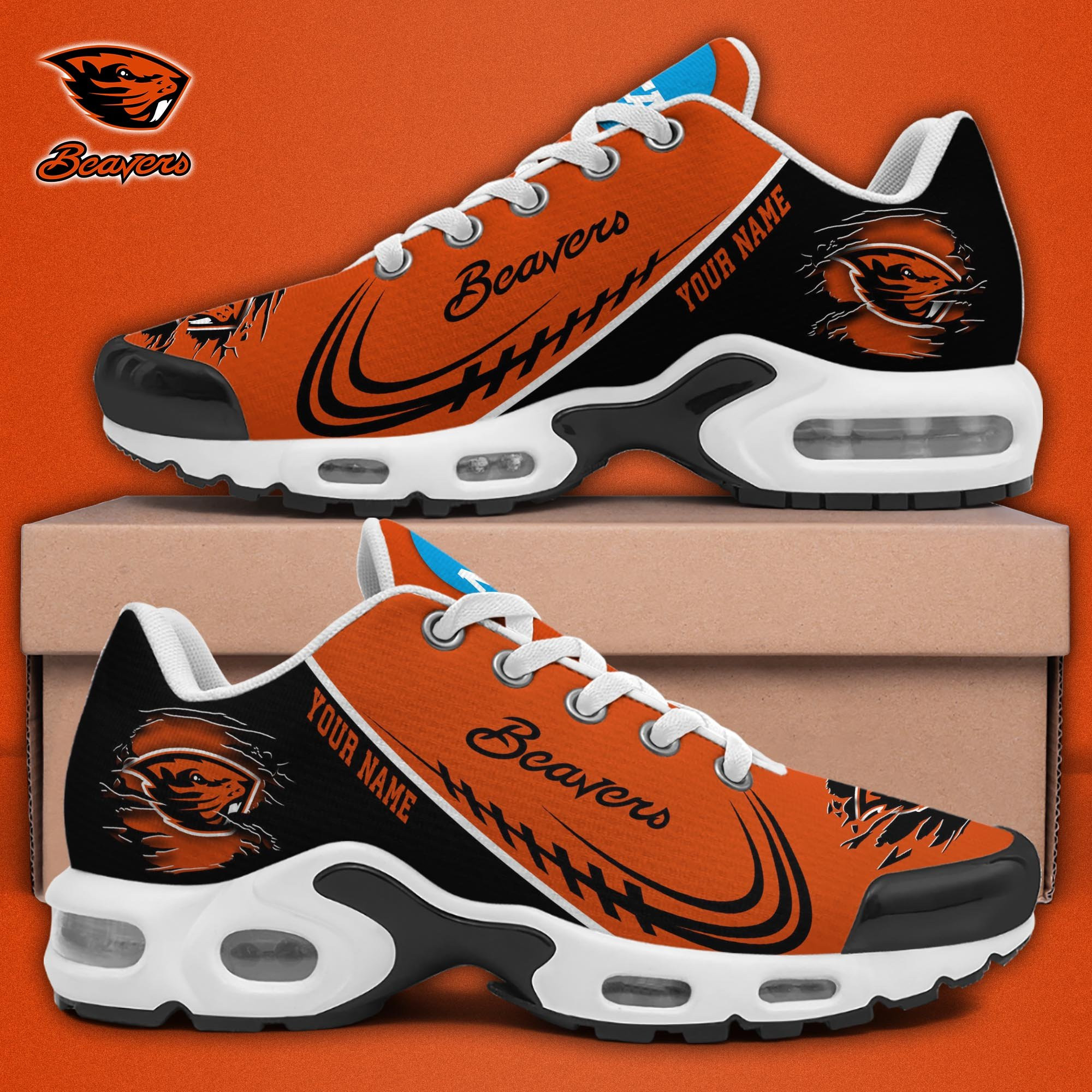 Oregon State Beavers Shoes 2026 Version Custom Name