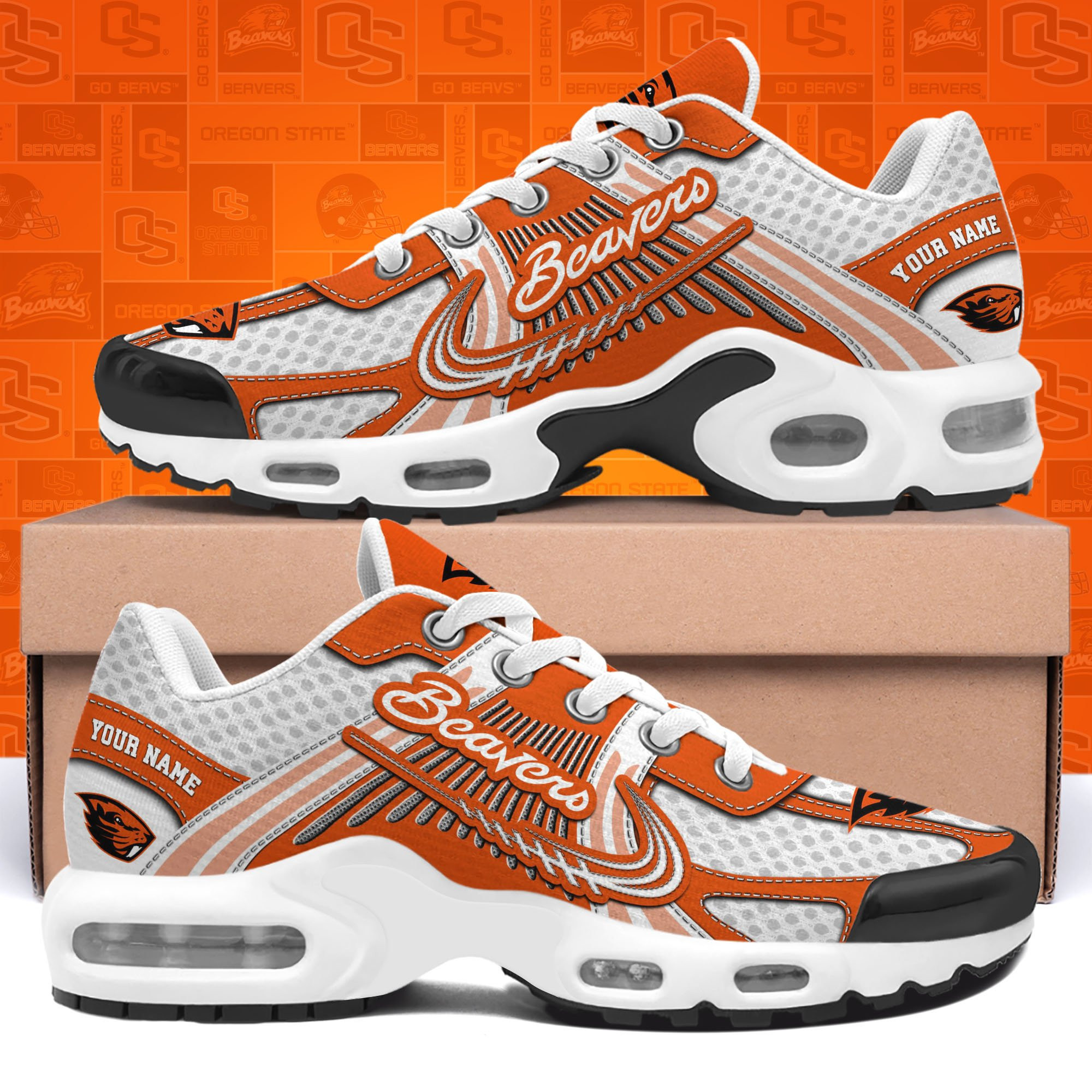 Oregon State Beavers Shoes Custom Your Name, Sport Shoes